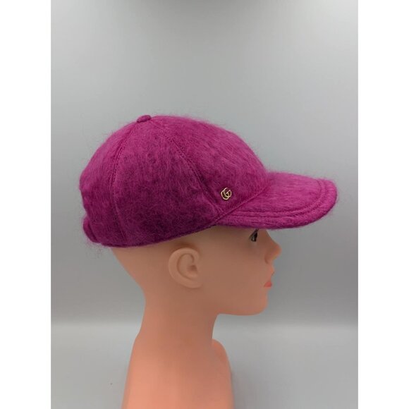 Gucci Mohair GG Lauren Baseball Hat M Fuxia 729349 main image 9